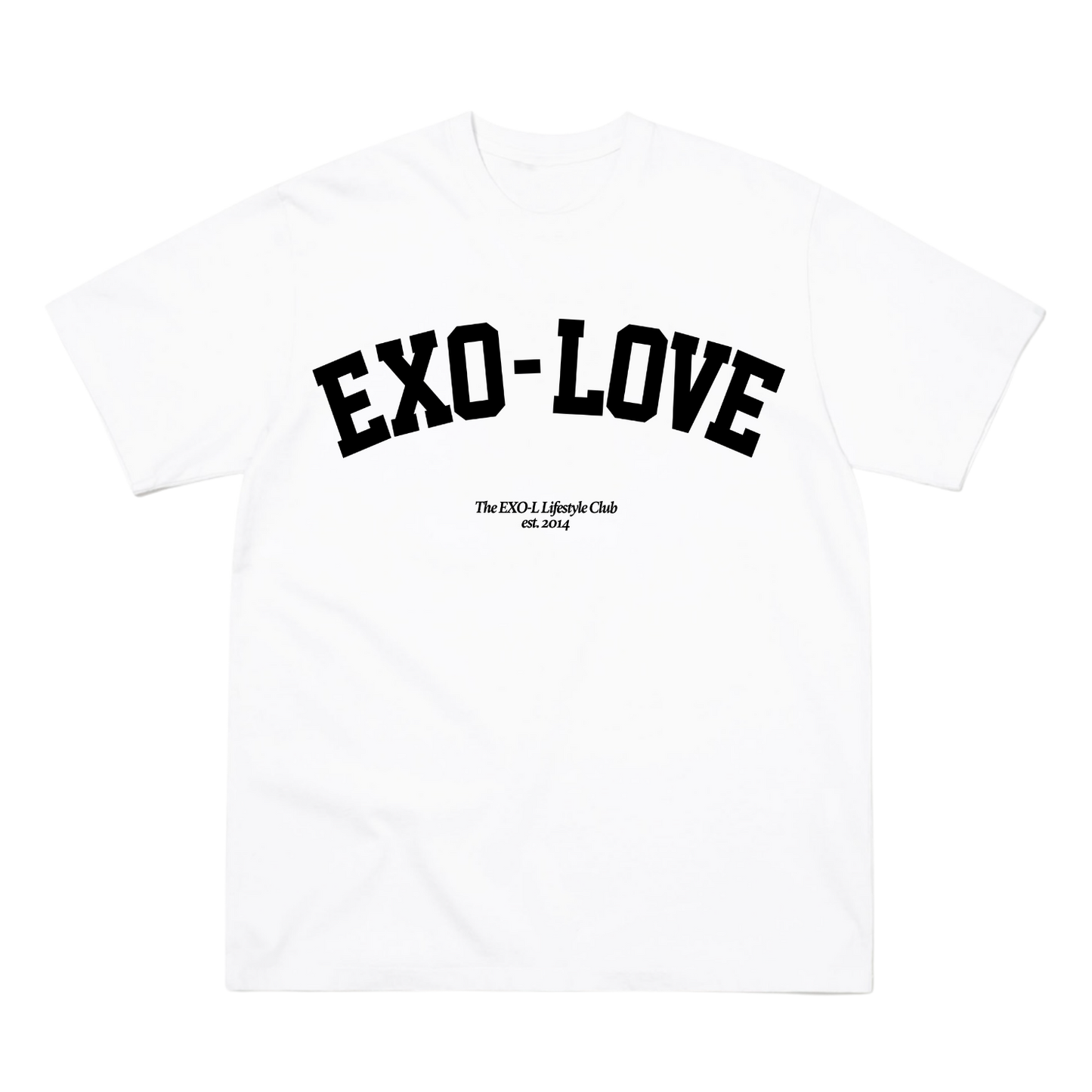 EXO-LOVE SHIRT *NO BACK PRINT* (WHITE)