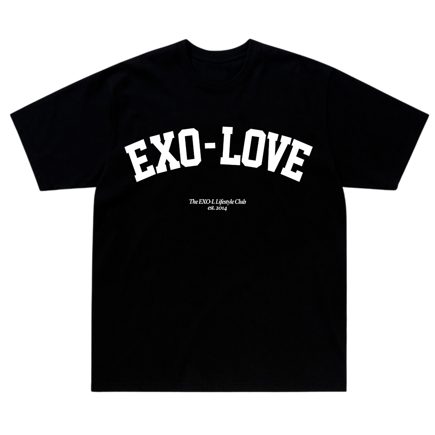 EXO-LOVE SHIRT *NO BACK PRINT* (BLACK)