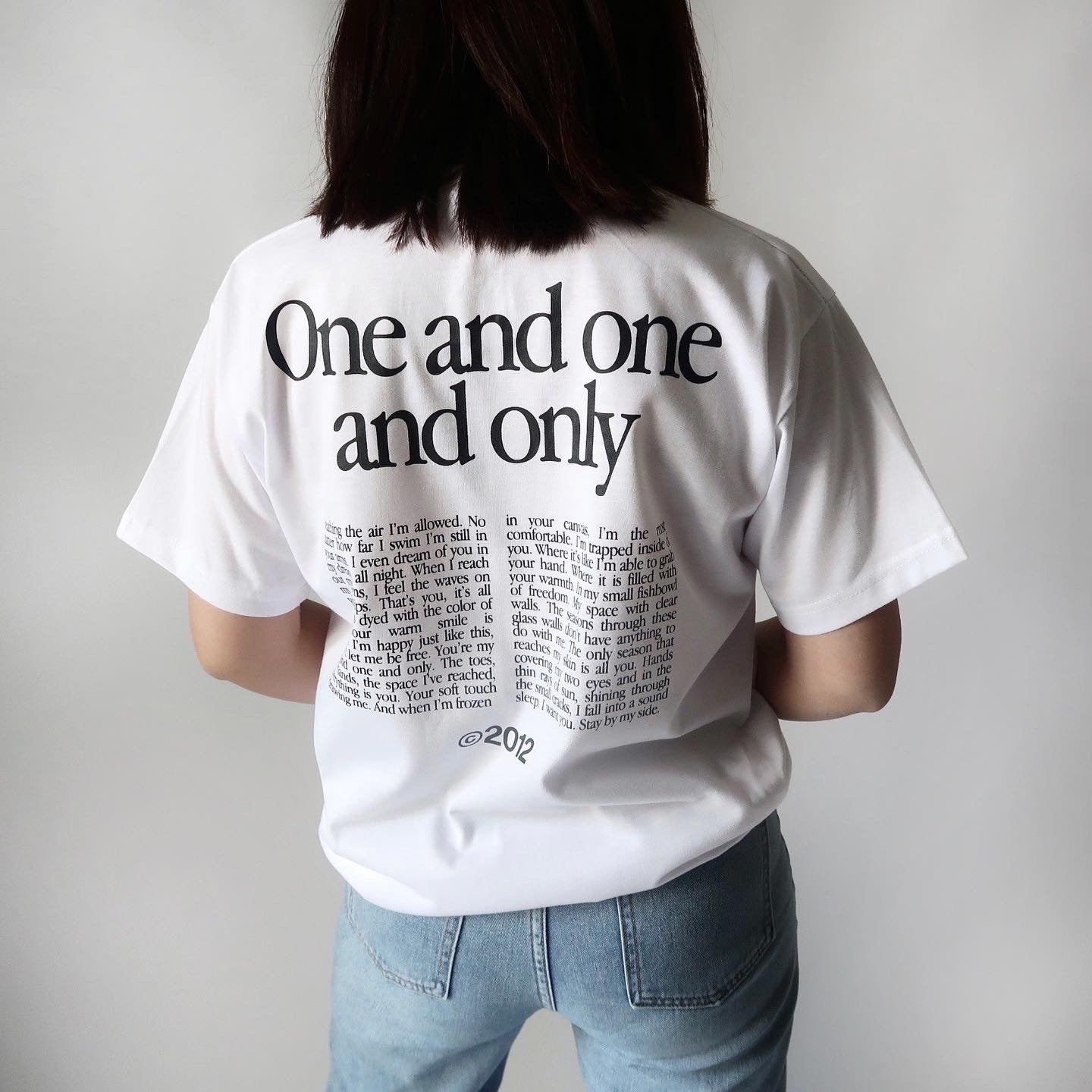 ONE AND ONLY SHIRT (WHITE)